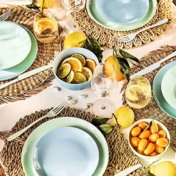 Assiette à dessert 19 cm Diwali Paradise Blue