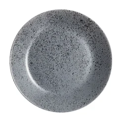 Assiette à dessert noire 18 cm Slate