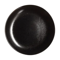 Assiette à dessert noire 19 cm Diana
