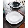Assiette blanche 19 cm Carine