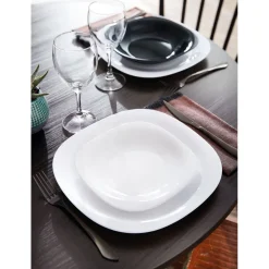 Assiette blanche 19 cm Carine