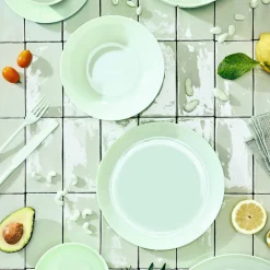 Assiette creuse 20 cm Diwali Paradise Green