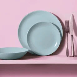 Assiette creuse 20 cm Diwali Paradise Blue