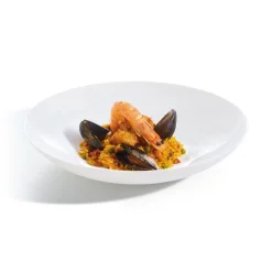 Assiette creuse blanche 26 cm Friend's Time