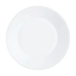 Assiette creuse blanche 23 cm Harena