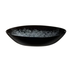 Assiette creuse noire 20 cm Slate