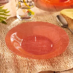 Assiette creuse orange 21,5 cm Poppy