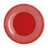 Assiette dessert rouge 19,5 cm Factory