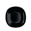 Assiette noire 19 cm Carine