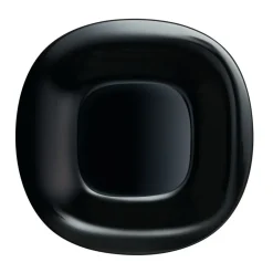 Assiette noire 27 cm Carine