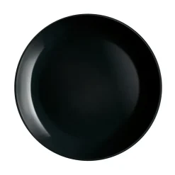 Assiette noire 25 cm Diwali