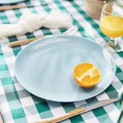 Assiette plate 25 cm Diwali Paradise Blue