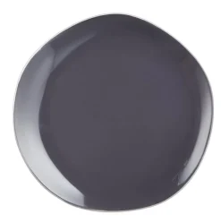 Assiette plate 27,6 cm Rocaleo Gris foncé
