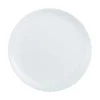 Assiette plate blanche 25 cm Bloom