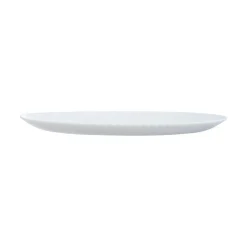 Assiette plate blanche 25 cm Bloom