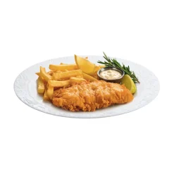 Assiette plate blanche 25 cm Danbury