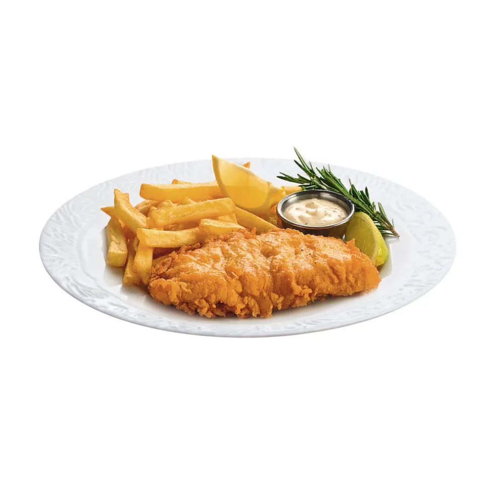 Assiette plate blanche 25 cm Danbury