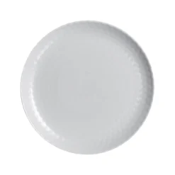 Assiette plate grise 25 cm Pampille
