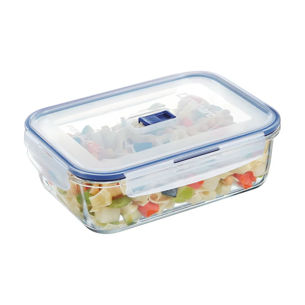 Boîte hermétique rectangulaire 197 cl Pure Box Active + Couvercle