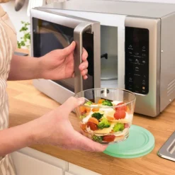 Coupelle 80 cl Eat & Joy avec couvercle vert