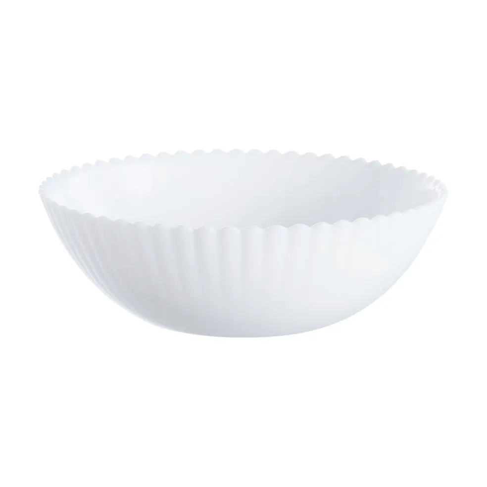 Coupelle blanche 16 cm Bloom