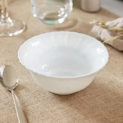 Coupelle blanche 12 cm Feston