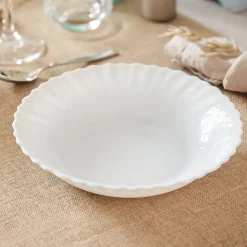 Coupelle blanche 18 cm Feston