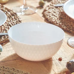 Coupelle blanche 13 cm Pampille