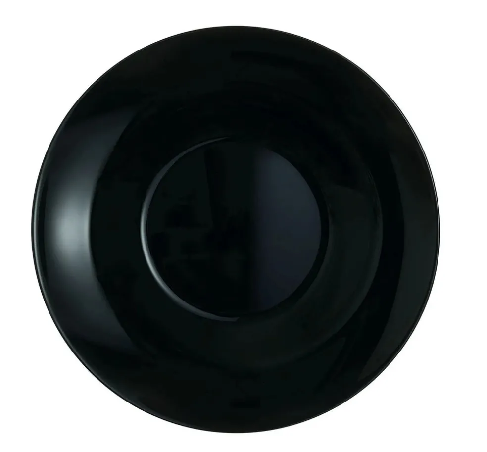 Lot de 6 assiettes à pates Friend's Time noires