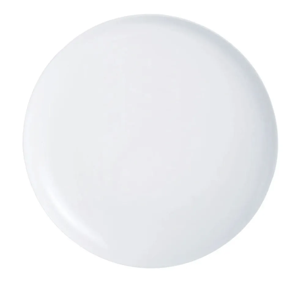 Lot de 6 assiettes à pizza Friend's Time blanche