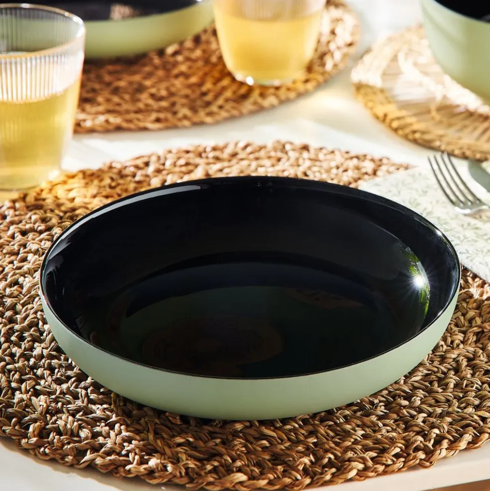 Lot de 4 assiettes 21cm Vicky Vert Sauge - Luminarc