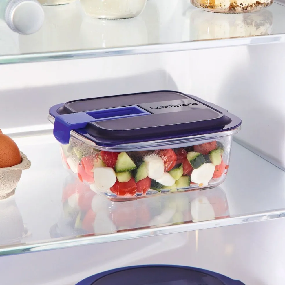 Lot de 3 boites de conservation rectangulaires Easy Box