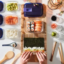 Lot de 3 boites de conservation rectangulaires Easy Box