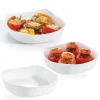 Lot de 3 plats à four carrés Smart Cuisine Carine 250°C