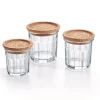 Lot de 3 pots à épices Storing Box Cork - 42 + 32 + 18 cl
