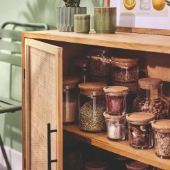 Lot de 3 pots à épices Storing Box Cork - 42 + 32 + 18 cl