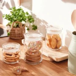 Lot de 2 pots de conservation Pure Jar Glass 1L