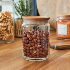 Lot de 2 pots de conservation Pure Jar Wood 1L