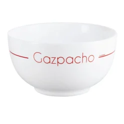 Lots de 4 bols blancs décorés 7,9 cm Soupset