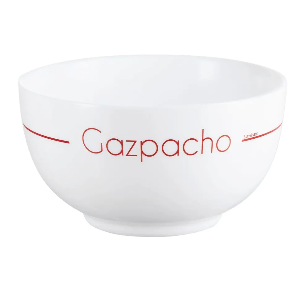 Lots de 4 bols blancs décorés 7,9 cm Soupset