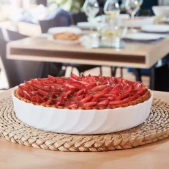 Moule à tarte Blanc 26 cm Smart Cuisine Trianon