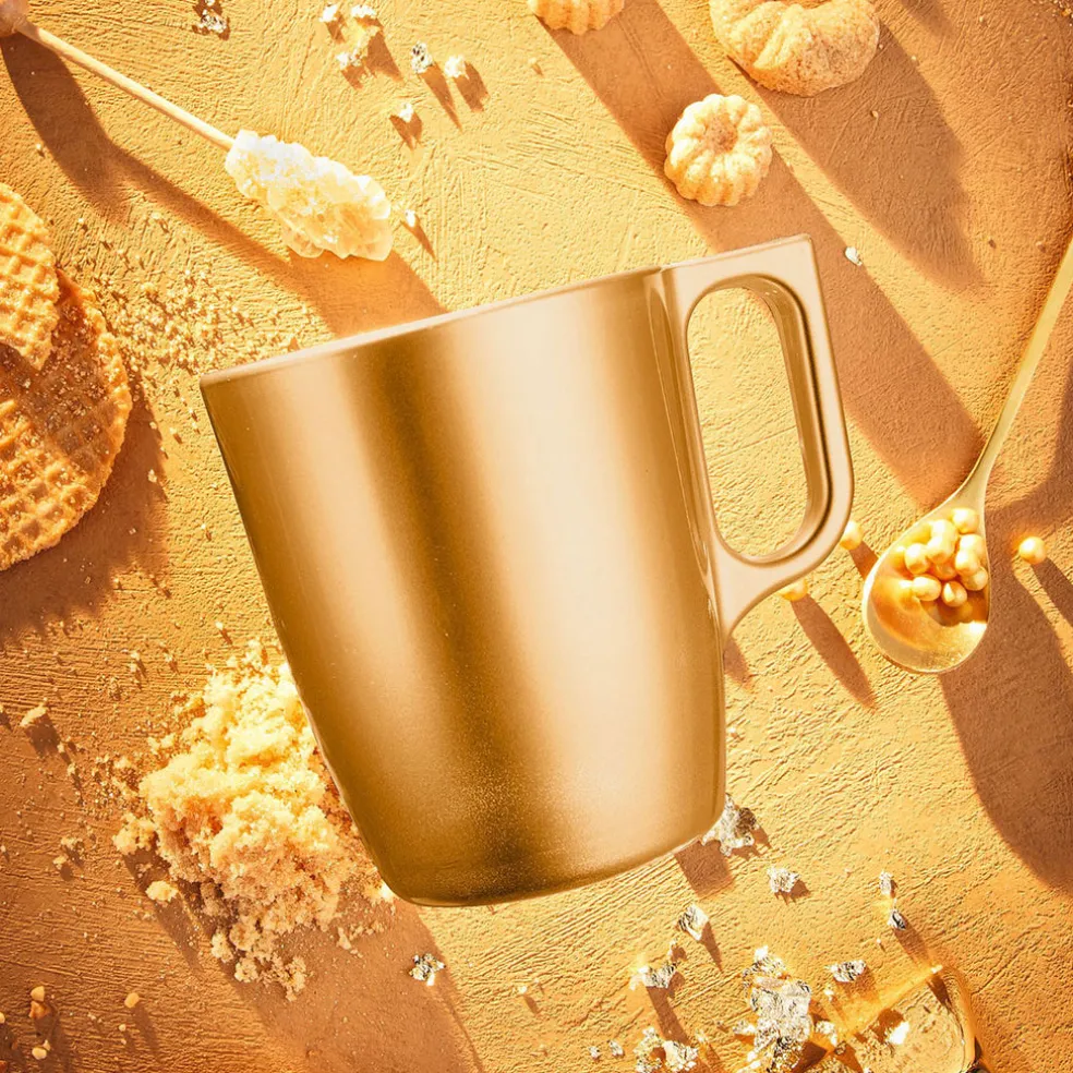 Mug 25 cl Gold Flashy