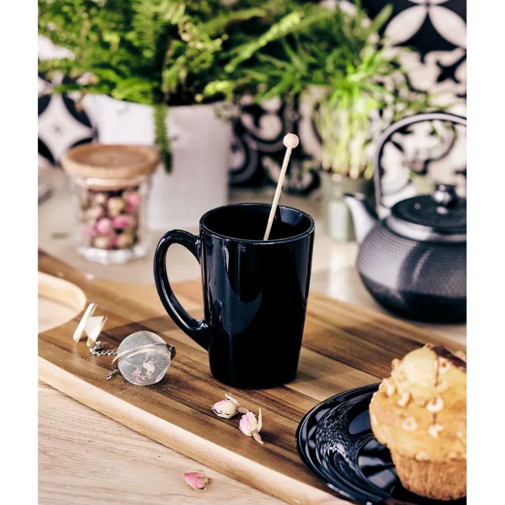 Mug noir 32 Cl New Morning