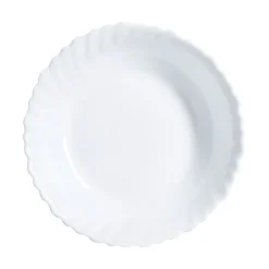 Plat blanc 28 cm Feston