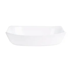 Plat de cuisson blanc 34 x 25 cm Smart Cuisine Carine