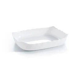 Plat de cuisson blanc 29 x 23 cm Smart Cuisine Trianon