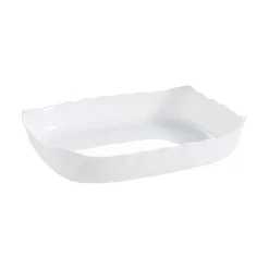 Plat de cuisson blanc 29 x 23 cm Smart Cuisine Trianon