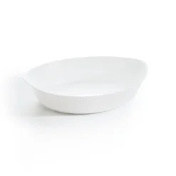 Plat de cuisson blanc 32,5 x 20,3 cm Smart Cuisine Carine