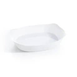 Plat de cuisson blanc 38 x 28 cm Smart Cuisine Carine
