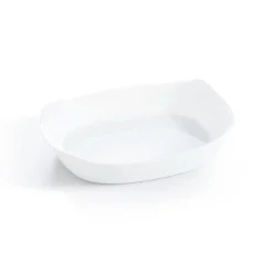 Plat de cuisson blanc 30 x 22 cm Smart Cuisine Carine